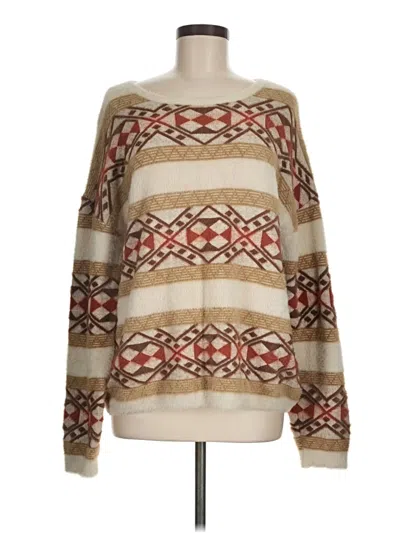 Pre-owned Fsl Apparel Pullover Sweater In Brown