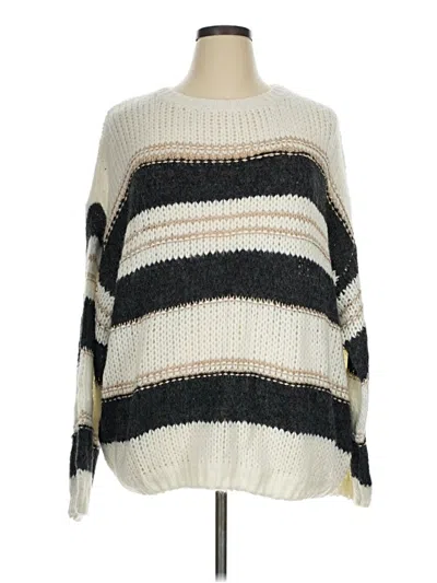 Pre-owned Fsl Apparel Pullover Sweater In Ivory