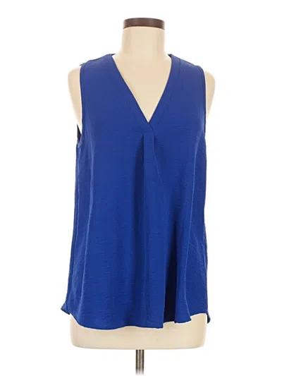 Pre-owned Fsl Apparel Sleeveless Blouse In Blue