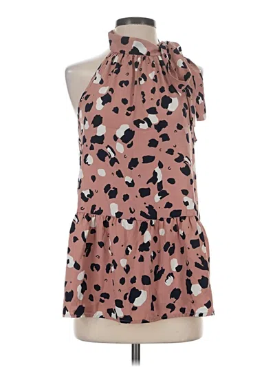 Pre-owned Fsl Apparel Sleeveless Blouse In Pink