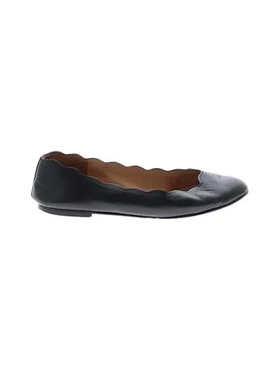 Pre-owned Fs/ny Flats In Black