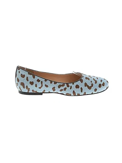 Pre-owned Fs/ny Flats In Blue