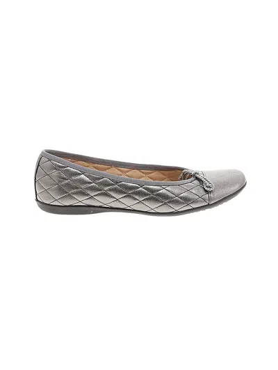 Pre-owned Fs/ny Flats In Gray