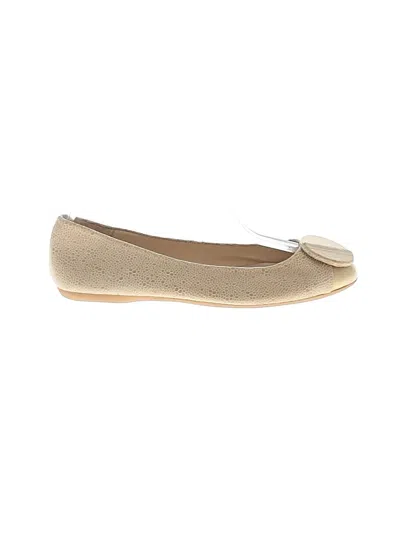 Pre-owned Fs/ny Flats In Ivory