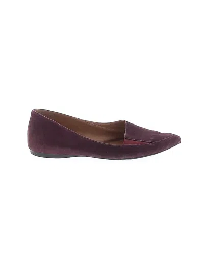 Pre-owned Fs/ny Flats In Purple