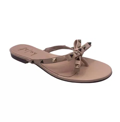 Fs/ny Women's Bina Sandal In Ales Beige Napa In Brown