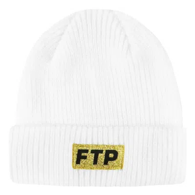 Pre-owned Ftp 10 Year Logo Beanie In White