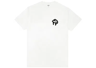 Pre-owned Ftp Dimension Logo Tee Shirt In White