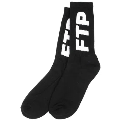 Pre-owned Ftp Logo Sock In Black