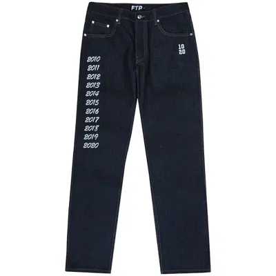 Pre-owned Ftp Men's  10 Year Denim Pant In Indigo