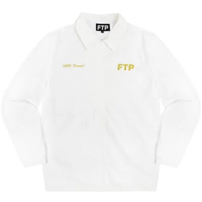 Pre-owned Ftp Men's  10 Year Jacket In White