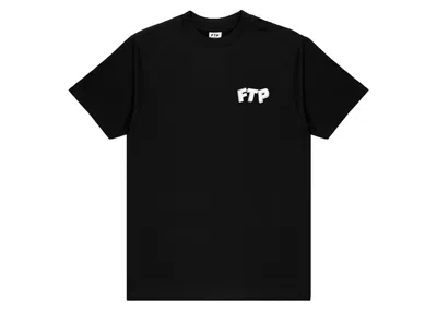 Pre-owned Ftp Men's  3d Logo Tee Shirt In Black