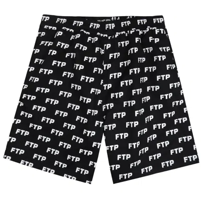 Pre-owned Ftp Men's  Allover Short In Black