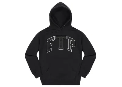 Pre-owned Ftp Men's  Arch Logo Pullover In Black