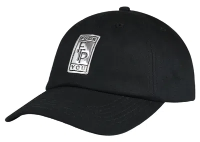 Pre-owned Ftp Men's  Big Body 6 Panel Hat In Black