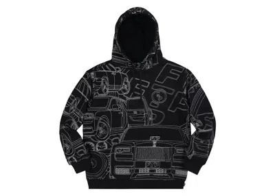 Pre-owned Ftp Men's  Big Body Pullover In Black