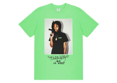 Pre-owned Ftp Men's  Black Kray Photo Tee Shirt In Glime