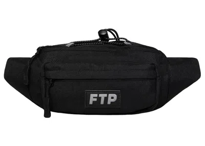 Pre-owned Ftp Men's  Bungee Waist Bag In Black