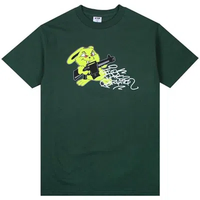 Pre-owned Ftp Men's  Bunny Tee Shirt In Green