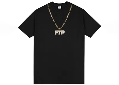 Pre-owned Ftp Men's  Chain Tee Shirt In Black