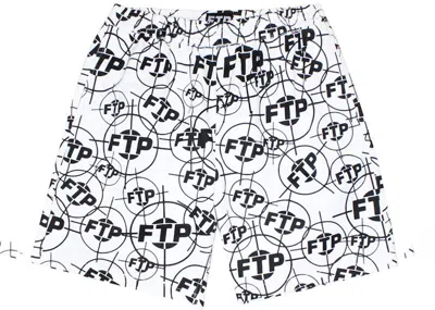 Pre-owned Ftp Men's  Crosshair Short In White