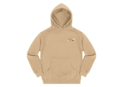 Pre-owned Ftp Men's  Desert Camo Logo Pullover In Khaki