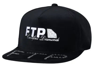 Pre-owned Ftp Men's  Diamond Dealer 5 Panel Hat In Black