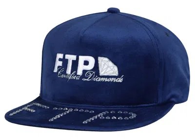 Pre-owned Ftp Men's  Diamond Dealer 5 Panel Hat In Royal