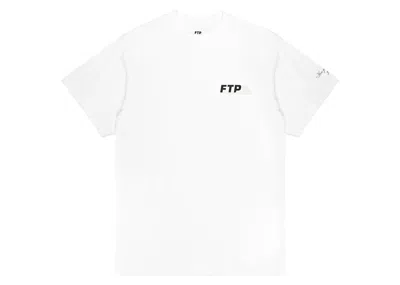 Pre-owned Ftp Men's  Diamond Dealer Tee Shirt In White
