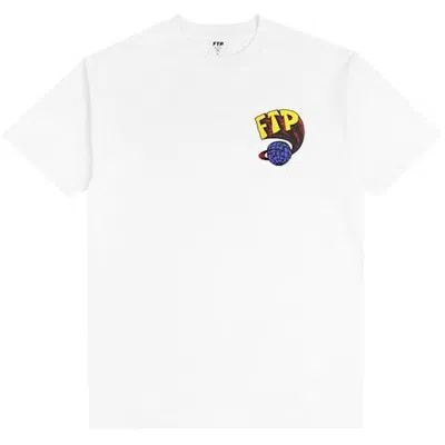 Pre-owned Ftp Men's  Domination Tee Shirt In White