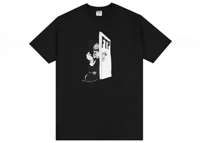 Pre-owned Ftp Men's  Doorway Tee Shirt In Black