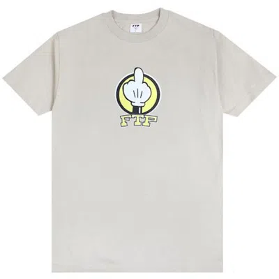 Pre-owned Ftp Men's  Finger Tee Shirt In Khaki