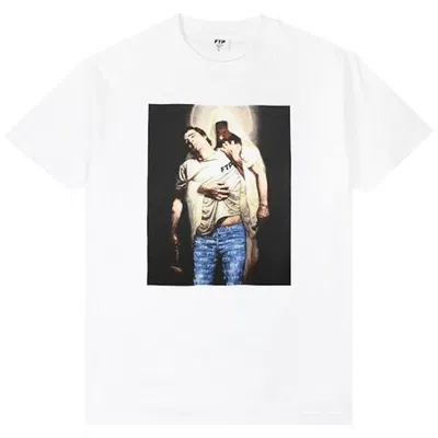 Pre-owned Ftp Men's  Forgiven Tee Shirt In White