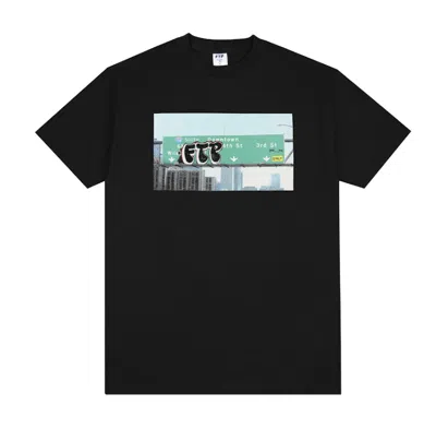 Pre-owned Ftp Men's  Freeway Tee Shirt In Black