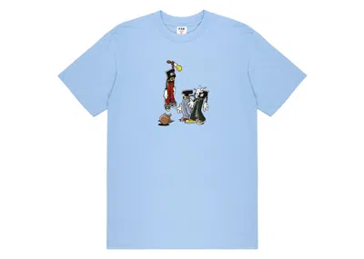 Pre-owned Ftp Men's  Hangman Tee Shirt In Sky Blue