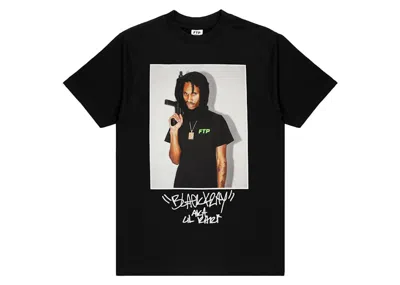 Pre-owned Ftp Men's  Kray Photo Tee Shirt In Black