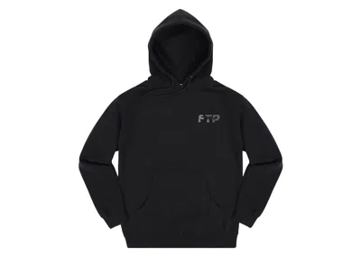 Pre-owned Ftp Men's  Night Camo Logo Pullover In Black