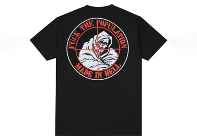 Pre-owned Ftp Men's  Reaper Tee Shirt In Black