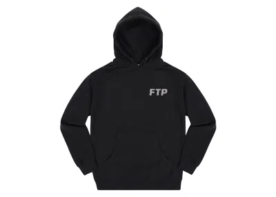 Pre-owned Ftp Men's  Rhinestone Logo Pullover In Black