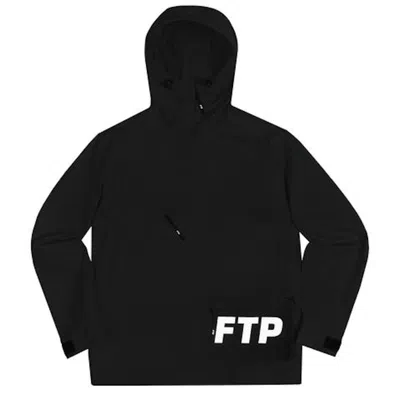 Pre-owned Ftp Men's  Ripstop Anorak In Black