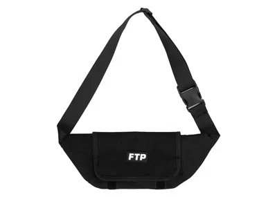 Pre-owned Ftp Men's  Ripstop Waist Bag In Black