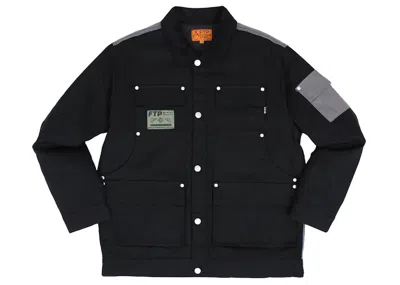 Pre-owned Ftp Men's  Shoot To Kill Hunting Jacket In Black