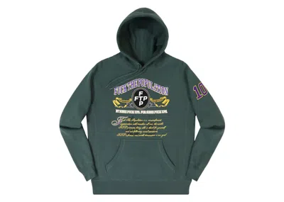 Pre-owned Ftp Men's  Souvenir Pullover In Forest