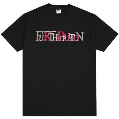 Pre-owned Ftp Men's  Tragedy Tee Shirt In Black