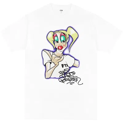 Pre-owned Ftp Men's  Woman Tee Shirt Tee Shirt In White