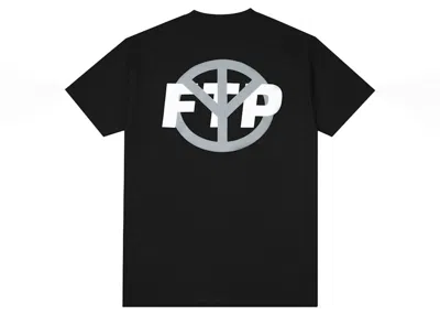 Pre-owned Ftp Men's  X Babylon Logo Tee Shirt (fw21) In Black