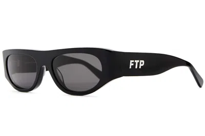 Pre-owned Ftp Men's  X Crap Eyewear Loc Sunglasses In Black/grey