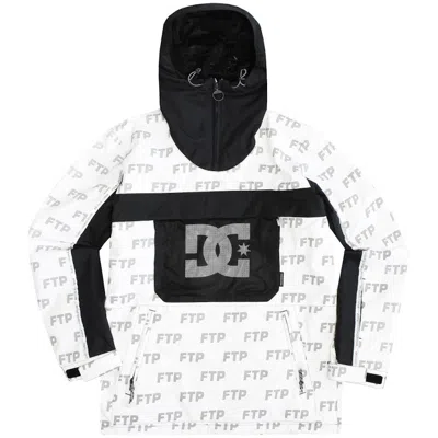Pre-owned Ftp Men's  X Dc Asap Anorak In Jacket White Reflective