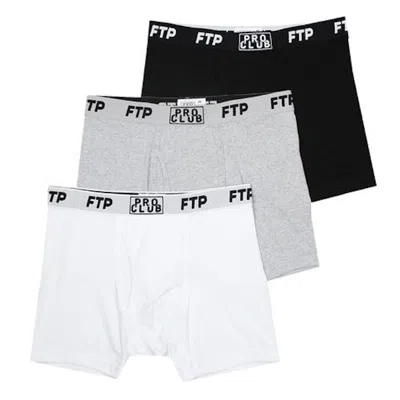 Pre-owned Ftp Men's  X Pro Club 3 Pack Boxer Briefs (fw20)