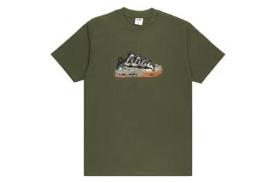Pre-owned Ftp Osiris D3 2001 Tee Olive